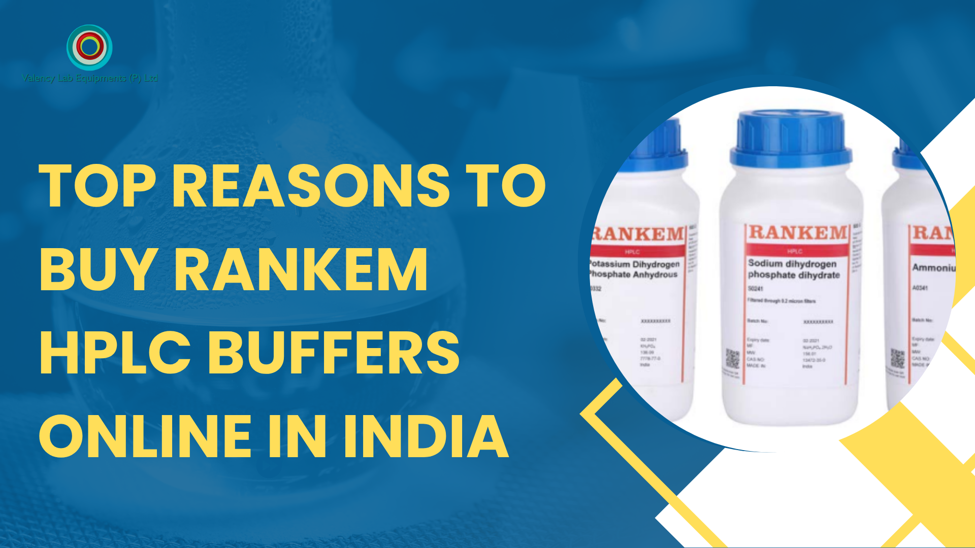 Top Reasons to Buy Rankem HPLC Buffers Online in India
