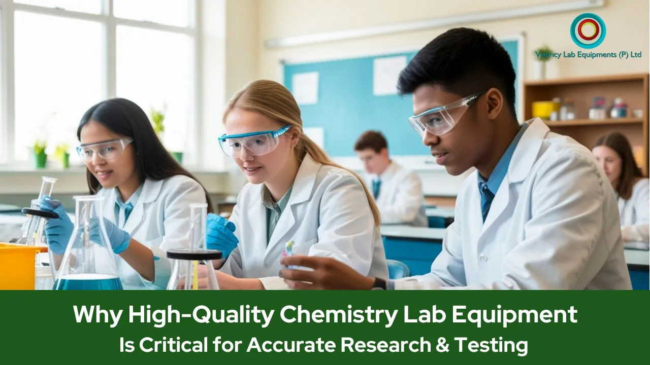 Why High-Quality Chemistry Lab Equipment Is Critical for Accurate Research & Testing